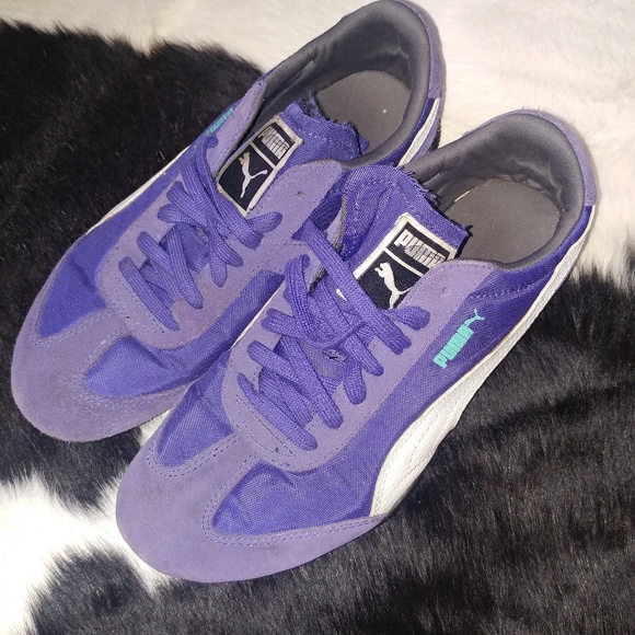 Puma Shoes - EUC· PUMA | purple white womens sneakers